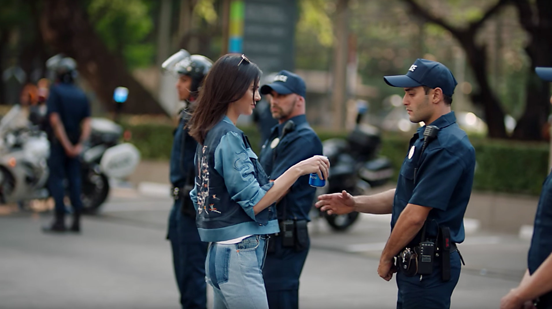 Social Media Influencer Kylie Jenner In Pepsi's 'Live For Now' Ad Campaign