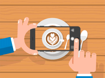 instagram worthy, coffee, e-devices