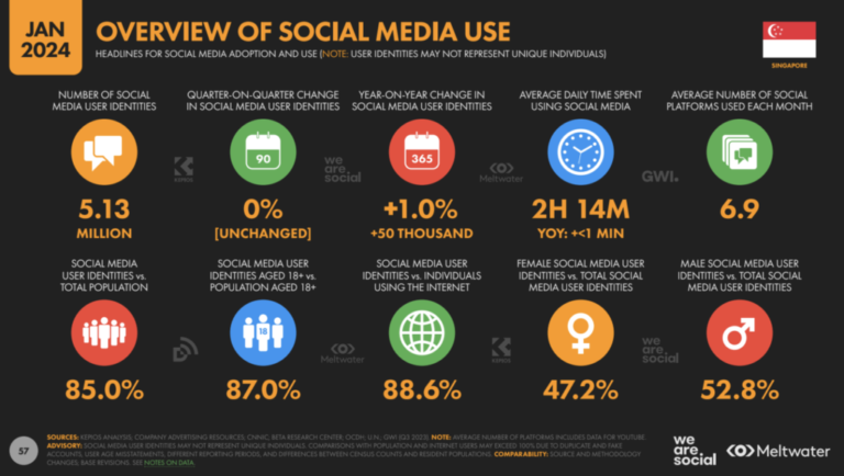 Overview of social media use