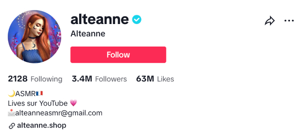 Alteanne (@alteanne) - 3.4M Followers