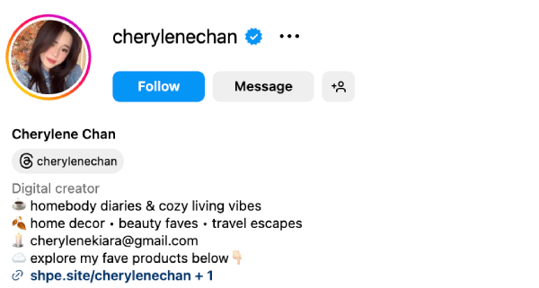 Cherylene Chan (@cherylenechan) – 115K Followers