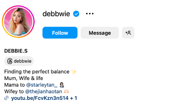 Debbie (@debbwie) - 452K Followers