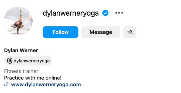 Dylan Werner (@dylanwerneryoga) – 806K Followers