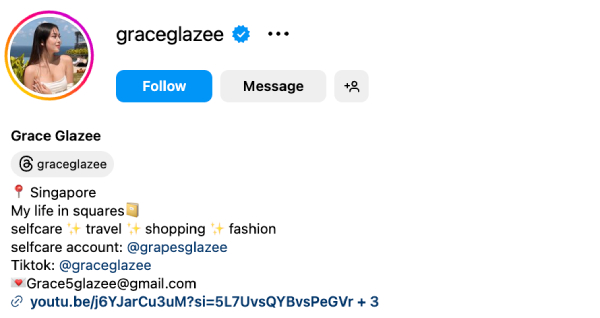 Grace (@graceglazee) - 220K Followers