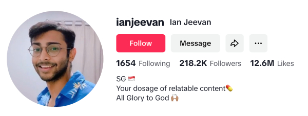 Ian Jeevan (@ianjeevan) – 218.2K followers