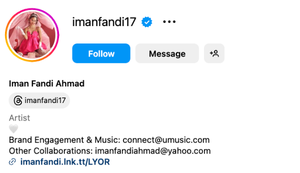 Iman Fandi Ahmad (@imanfandi17) - 85.5K Followers