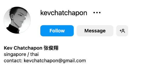 Kev Chatchapon (@kevchatchapon) - 183K followers