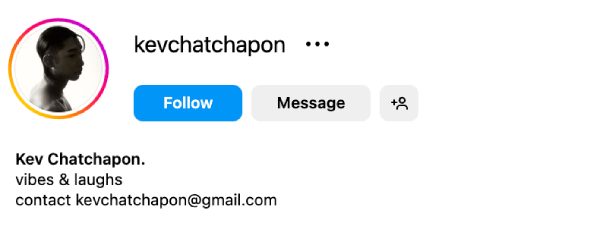 Kev Chatchapon (@kevchatchapon) – 183K Followers