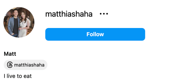 Matthias (@matthiashaha) – 3.7K Followers