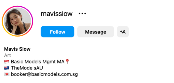 Mavis Siow (@mavissiow) - 122K Followers