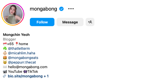 Mongchin Yeoh (@mongabong) - 306K Followers