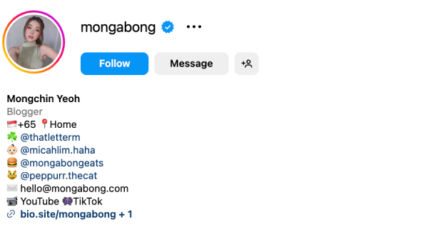 Mongchin Yeoh (@mongabong) – 311K Followers