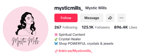 Mystic Mills (@mysticmills_) – 125.1K followers