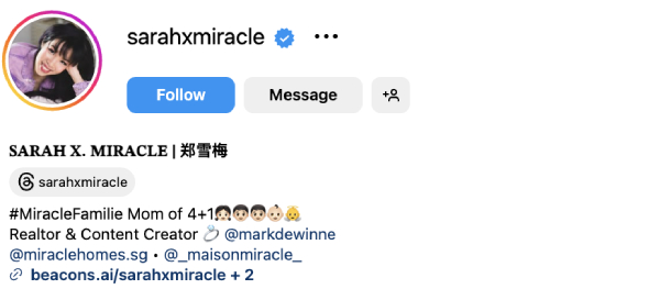 Sarah X Miracle (@sarahxmiracle) – 184K followers