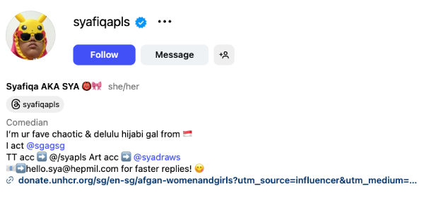 Syafiqa (@syafiqapls) – 239K Followers